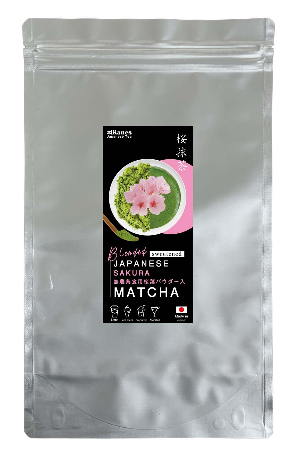 Sweeten Blend Matcha Sakura 500g Bulk Pack