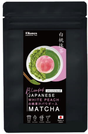 Sweetened Blended Matcha White Peach Hakutou 30g