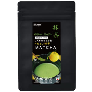 Unsweetened Blended Matcha Pestiside free Yuzu 30g