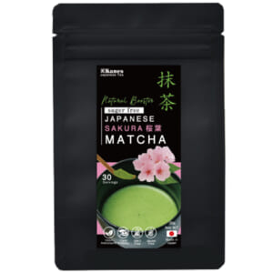 Unsweetened Blended Matcha Organic Sakura 30g