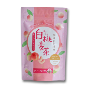 peach barley tea bag