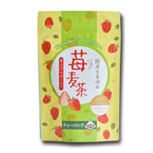 strawberry barley tea bag