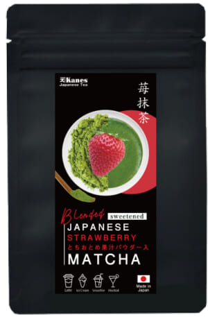 Sweetened Blended Matcha Strawberry Tochiotome 30g