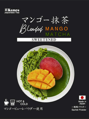 Sweetened Blended Matcha Mango10g Sachet type