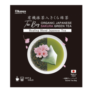 Organic Blend Tea / Japanese Sakura Green Tea / Eco Tea bag 2.5g Sachet type